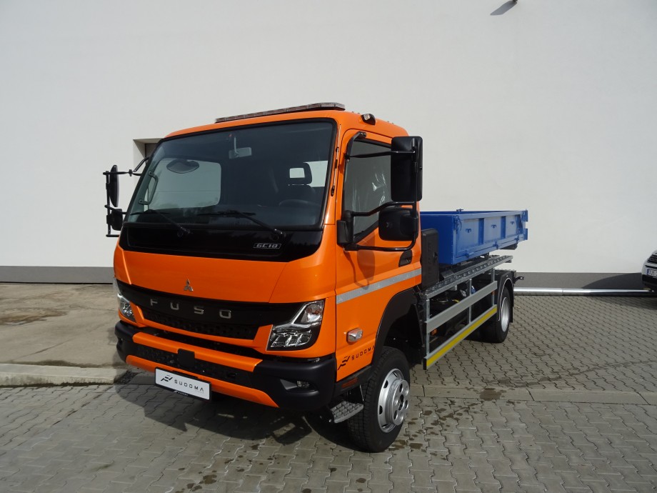 FUSO CANTER 6C18 4X4 s hákovým nosičem kontejnerů