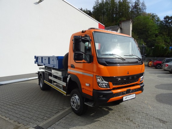 FUSO CANTER 6C18 4X4 s hákovým nosičem kontejnerů (foto 1)