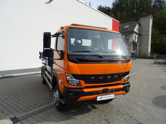 FUSO CANTER 6C18 4X4 s hákovým nosičem kontejnerů (foto 2)